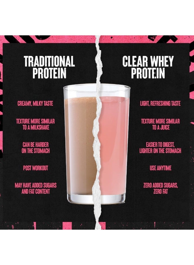 ANIMAL Universal Nutrition Animal Clear Whey Protein Isolate | Watermelon Limeade | 500g | 20g Protein & 5g BCAAs | Lean Muscle & Recovery Support - Image 4