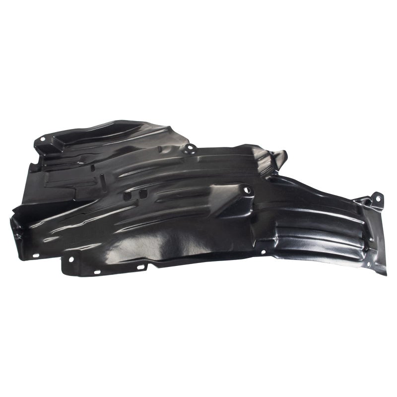 TRQ Front Right Rearward Inner Fender Liner Black Passenger Side Compatible with 20062009 Nissan 350Z NI1251131 NI1251138