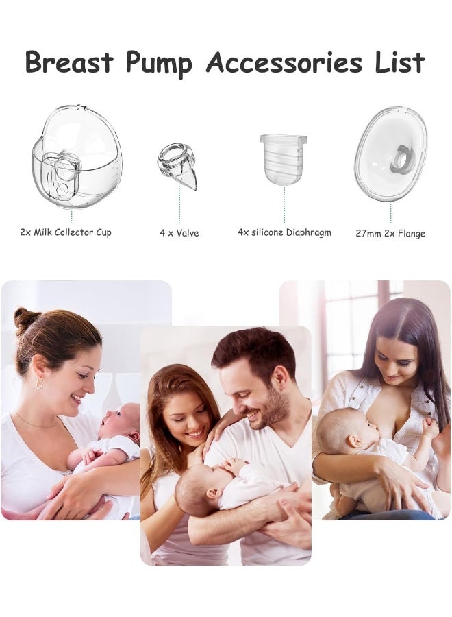 Gowing قطع غيار مضخة الثدي القابلة للارتداء - Image 3