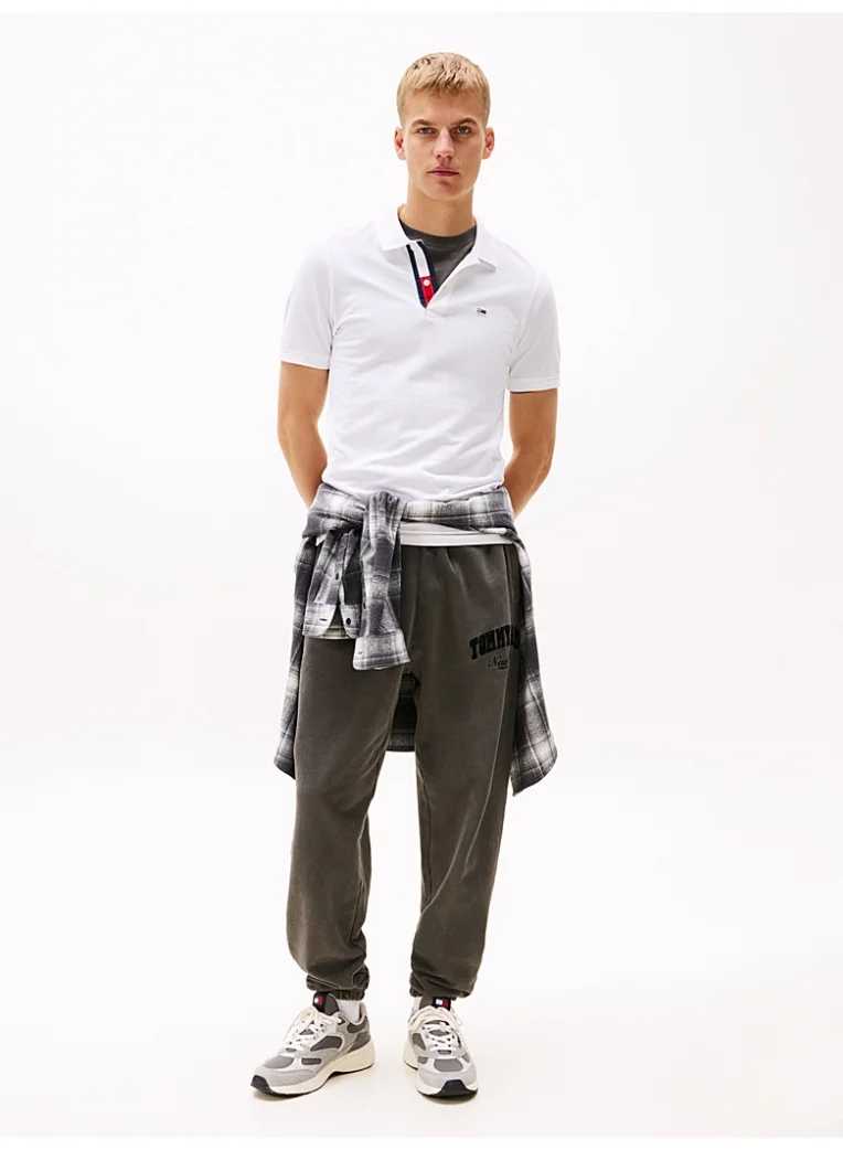 TOMMY HILFIGER Pure Cotton Slim Fit Polo Shirt