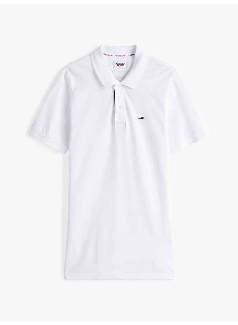 TOMMY HILFIGER Pure Cotton Slim Fit Polo Shirt