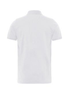 TOMMY HILFIGER Men's Pure Cotton Slim Fit Polo Shirt - Cotton, White  - Image 2
