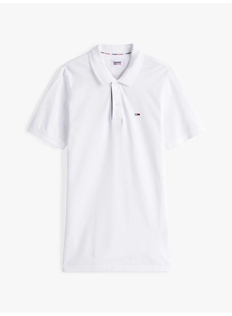 TOMMY HILFIGER Pure Cotton Slim Fit Polo Shirt