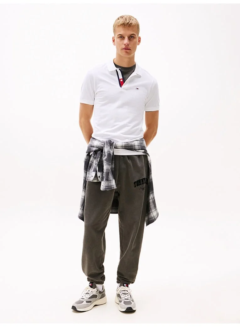 TOMMY HILFIGER Pure Cotton Slim Fit Polo Shirt