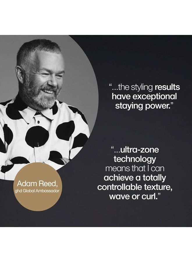 ghd Soft Curl Hair Curling Iron ― 1.25" Hair Curler, Professional Styling Tool with Safer-for-Hair Styling Tool Temperature, Perfect for Longer Hair or Voluminous Styles ― Black - Image 4