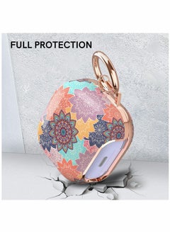 Y&D Earphone Protective Cover, for Samsung Galaxy Buds 2 Pro Case / Live Stylish Hard TPU Shockproof Cover Women Girls (Mandala, with Keych  - Image 5