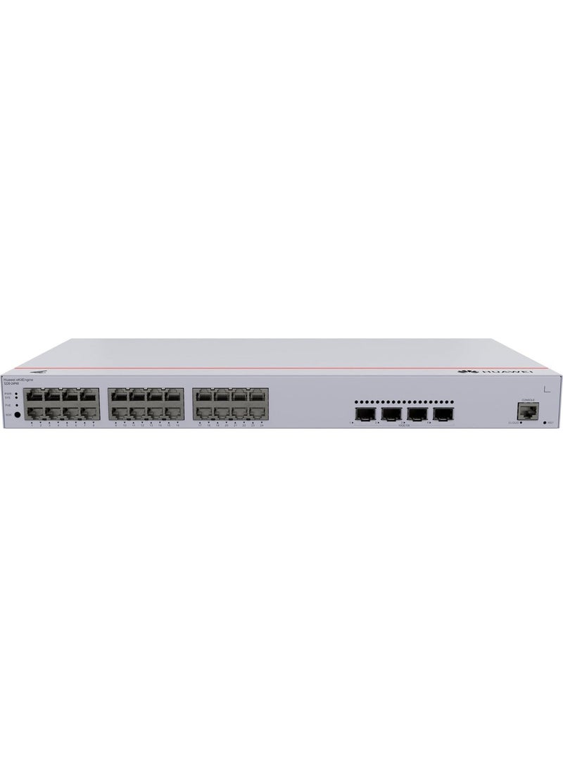 هواوي ايكيت هواوي S220-24P4X - مفتاح جيجابت PoE+ مزود بـ 24 منفذًا مع 4 منافذ SFP+ Uplink بسعة 10GE (بميزانية 400 واط PoE) - Image 1