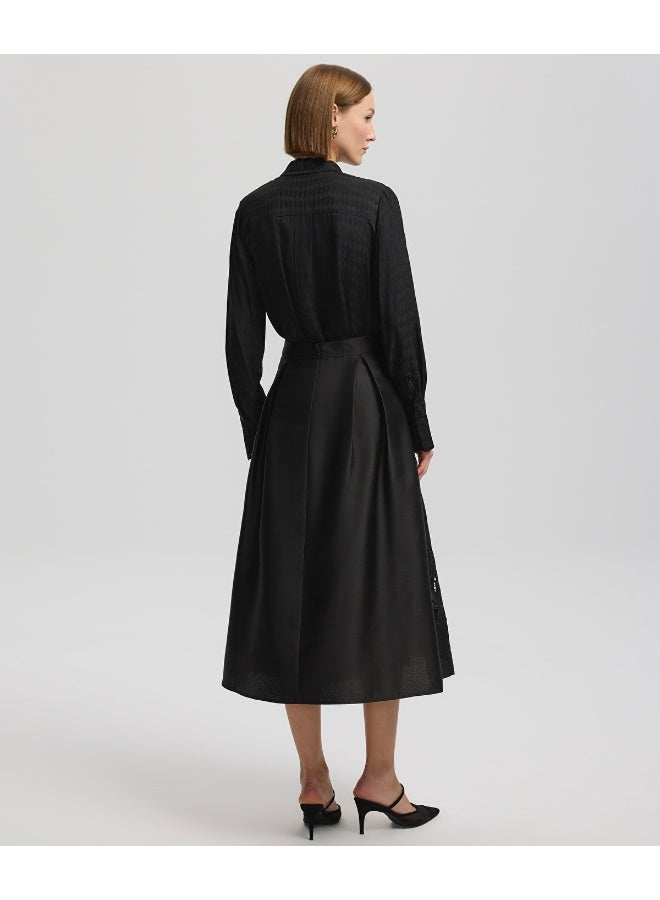 Ipekyol Embroidered A-Line Skirt - Image 2