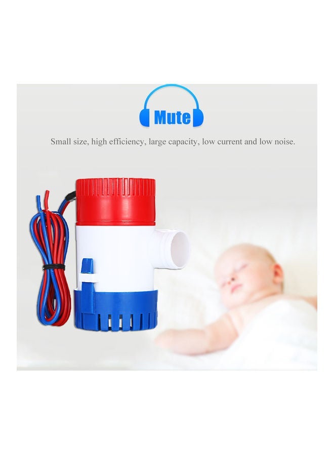 NIBEMINENT 12V 1100GPH Submersible Bilge Pump Multicolour - Image 4