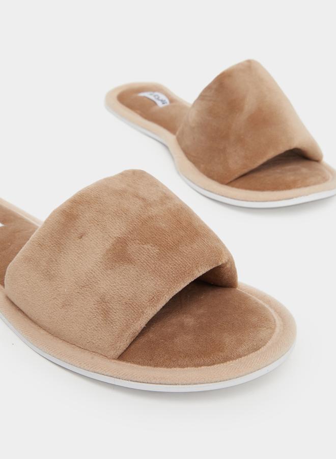 Styli Textured Slip-On Slippers - Image 3