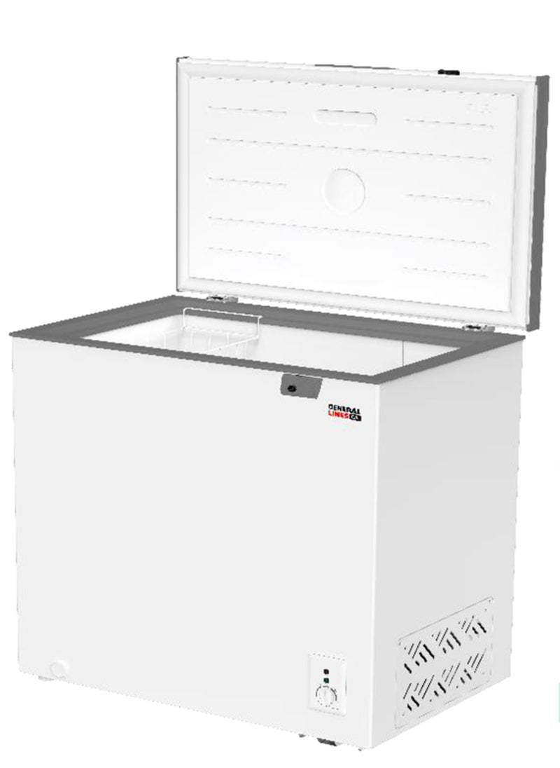 General Lines Dual Temperature - Chest Freezer - 9 CFT - 254L - 5-year warranty on the compressor - White - GLCF256D  - Image 2