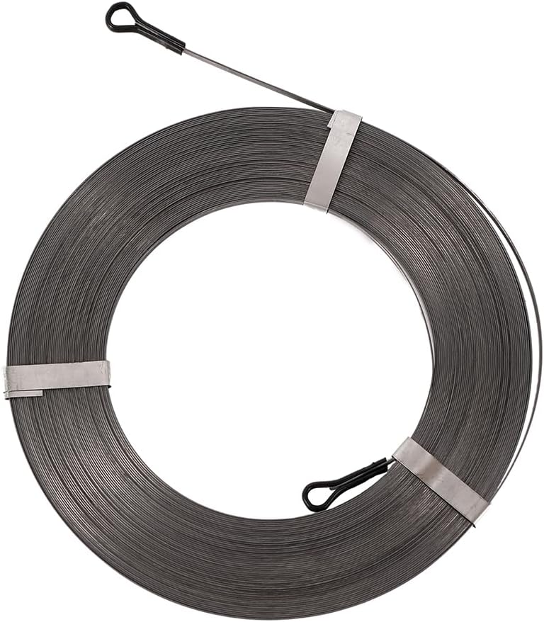 Through-Wall Thread-20m- Heavy-Duty Electrical Wire Pulling Spring with Flexible High-Strength Wire and Tangle-Free Operation -for Cable Routing, Conduit Pulling, and Efficient Wire Management - Image 1