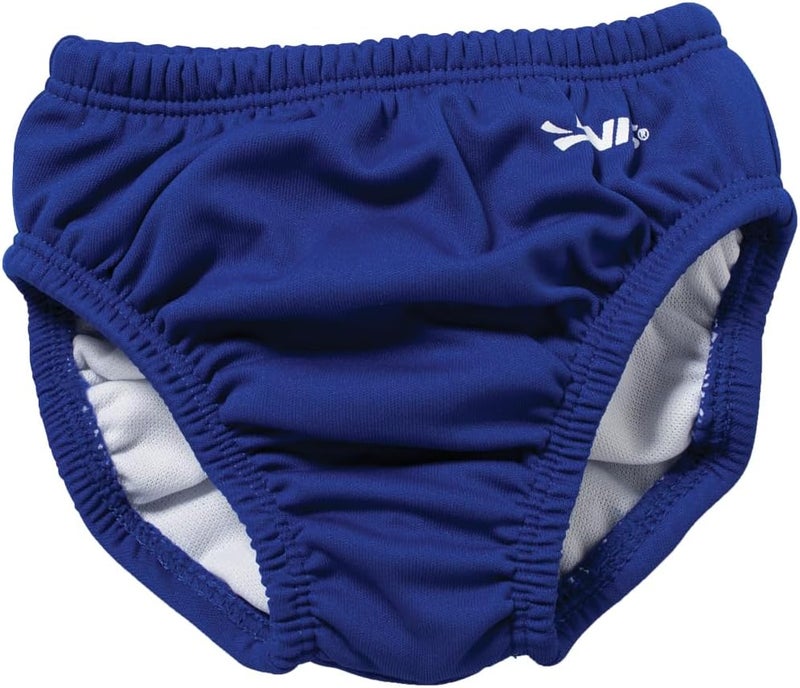 FINIS Reusable Swim Diaper for Babies  Snap Closure  UPF 50  Up Sun Protection  LeakResistant Fit  Royal  S