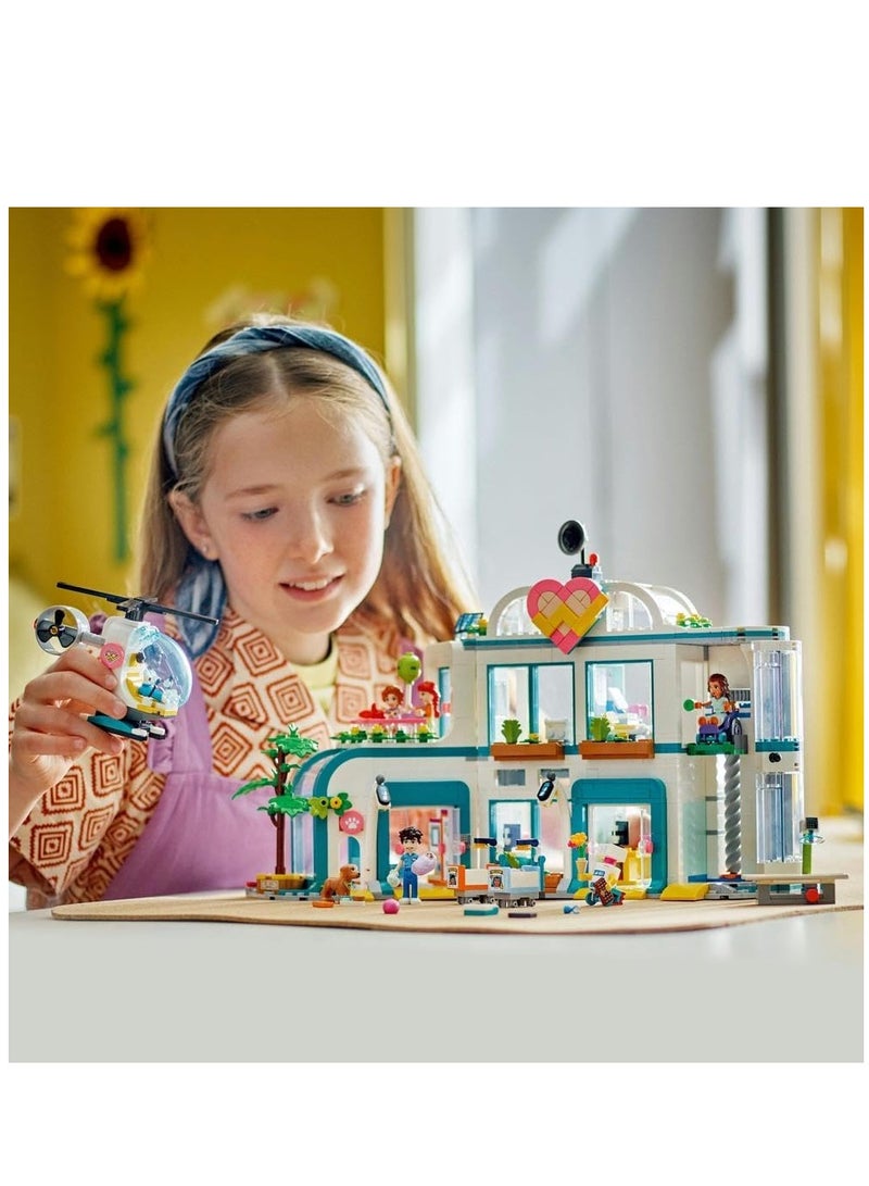 Lego Friends Heartlake City Hospital 42621 Building Blocks Toy Set; Toys for Boys, Girls, and Kids (1,045 Pieces)