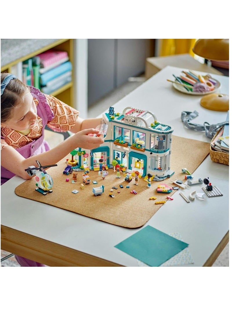 Lego Friends Heartlake City Hospital 42621 Building Blocks Toy Set; Toys for Boys, Girls, and Kids (1,045 Pieces)