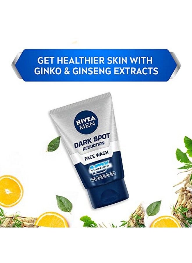 Nivea - Men Face Wash Dark Spot Reduction For Clean & Clear Skin With 10X Vitamin C Effect 100 G - Image 1