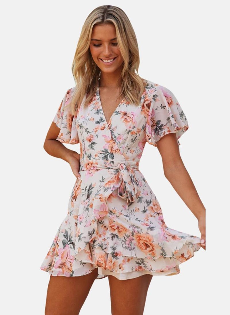 يونيكي فستان بطبعة زهور - Image 3