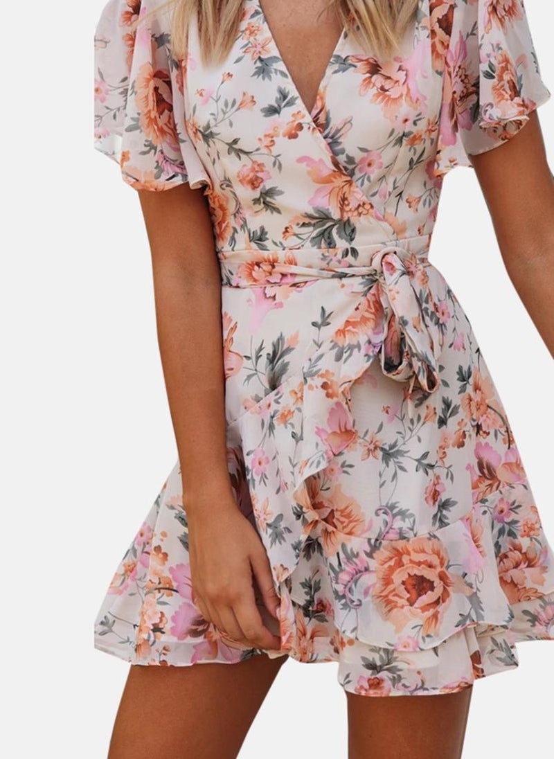 يونيكي فستان بطبعة زهور - Image 5