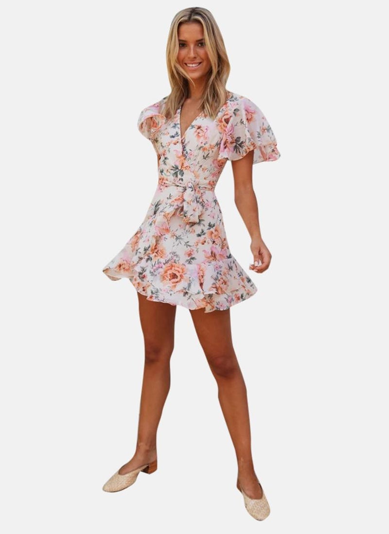 يونيكي فستان بطبعة زهور - Image 4