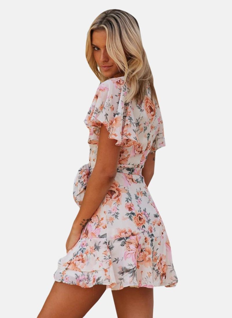 يونيكي فستان بطبعة زهور - Image 2