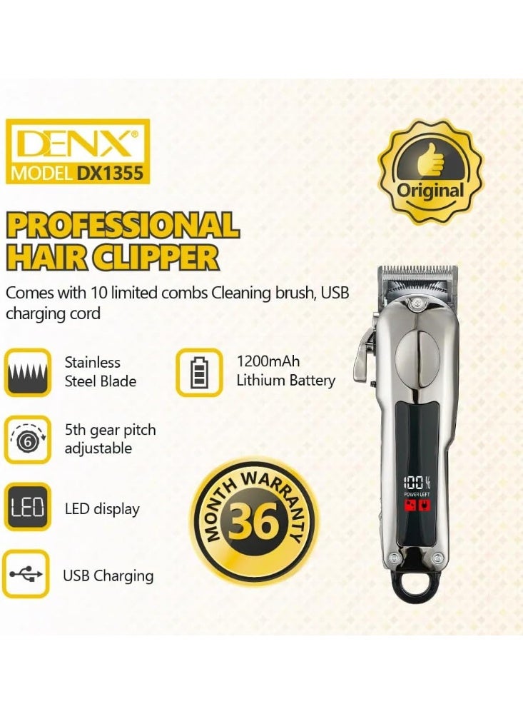 دينكس ماكينة قص الشعر الاحترافية DENX DX1355 - Image 2