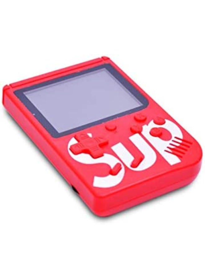 SUP 400 In 1 Game Box Console Classic Games Hand Held Gamepad Color Screen Mario Super Mario DR Mario Contra Games - RED - Image 1