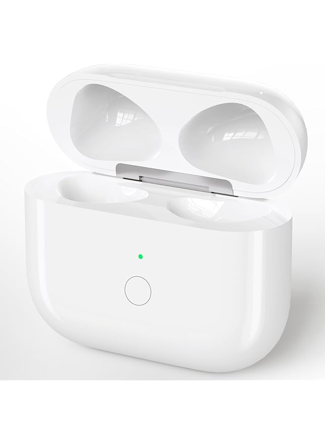 erorex Wireless Charging Case For Airpods 3Rd Gen Replacement Charging Case With Lightning Port Built In 620Mah Battery And Bluetooth Pairing Sync Button - Image 1