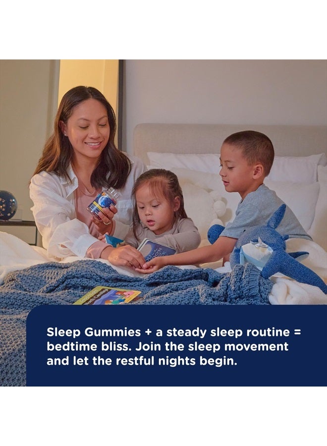 mommys BLISS جوارب النوم للأطفال مع الميلاتونين، بدون ألوان صناعية أو نكهات أو جيلاتين، بنكهة الفراولة، العمر 3 سنوات فما فوق، 100 حبة (قد يختلف التعبئة) - Image 4