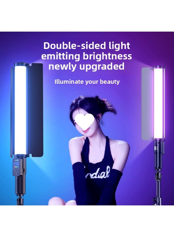 RGB Stick Light Handheld Photography Light Stick Led Portable Photography Lighting Studio Anchor Outdoor Photography-Specification:Enjoy★Lm16500rgb Full-color Handheld Light + Visor + Remote Control - Image 3