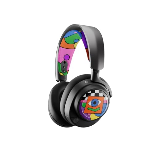SteelSeries Arctis Nova Booster Pack — Limited Edition Artist Collaboration — Roma Bib — Gaming Headset Accessory — Nylon Headband — Customize with Unique Speaker Plates - Image 2
