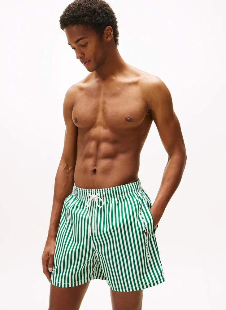 TOMMY HILFIGER Medium Drawstring Printed Shorts