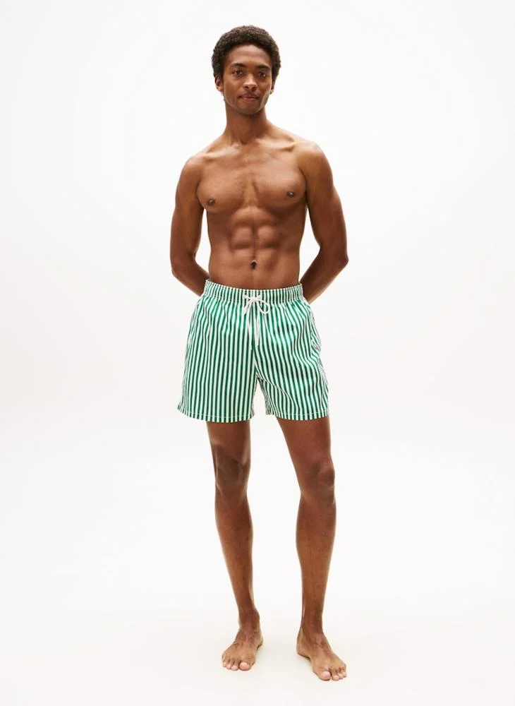 تومي هيلفيغر شورت مطبوع برباط متوسط