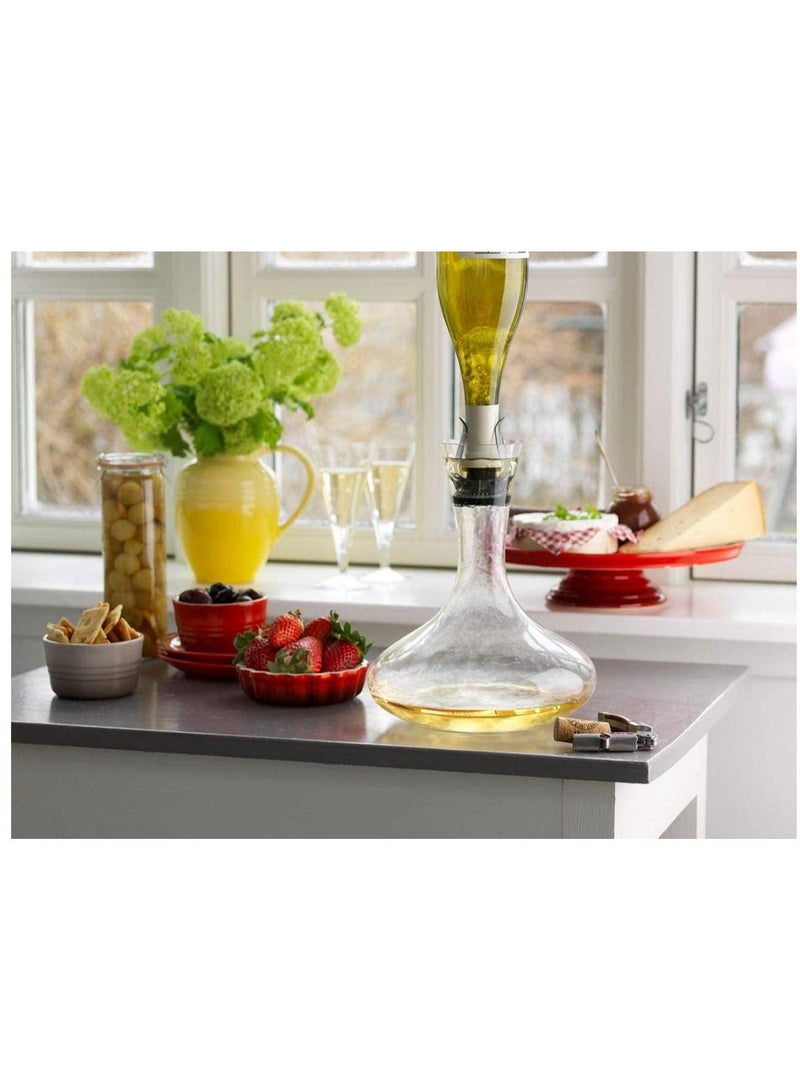 SYOSI Professional Waiters Corkscrew Opener Bottles Stainless Steel Natural Rosewood  - Image 2