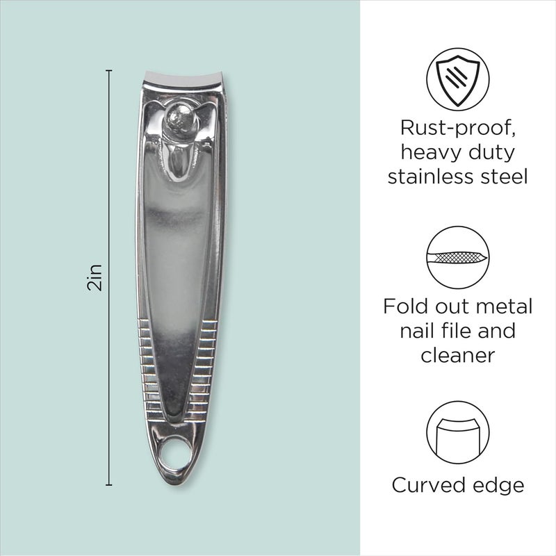 Diane 72-Pack Stainless Steel Nail Clippers - Image 2
