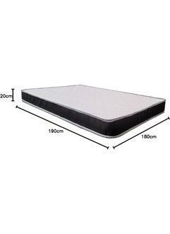 Generic Luxury Black Orthocloud Medical Mattress (180 X 190 Cm, 15)  - Image 2