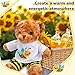 Skicuff 2 Pcs Bear Clothes Outfit Fit Most 1216 Inch Stuffed Clothing Cute Plush Doll Clothes Plushy Bear Pajamas for Stuffed Make Your Own Plush BearsBee StyleYellow and Black - Image 4