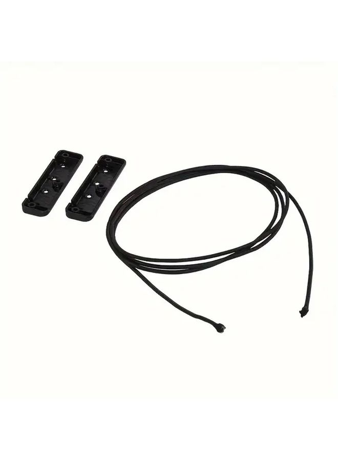 TravelGo Black Elastic Storage Net With Adjustable Straps For RV Camper Organization - Image 5