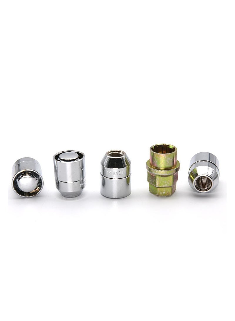 Generic Car wheel nut locks, car rim lock to protect against theft, 4 locks, 1 key  - Image 5