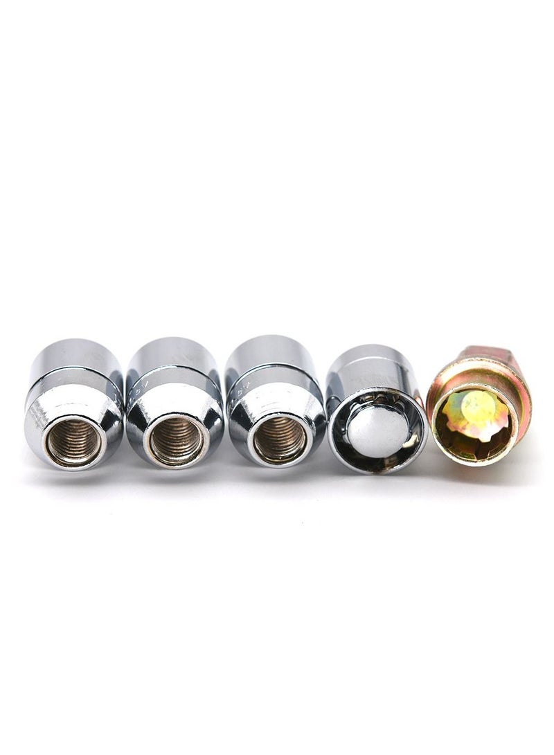Generic Car wheel nut locks, car rim lock to protect against theft, 4 locks, 1 key  - Image 4