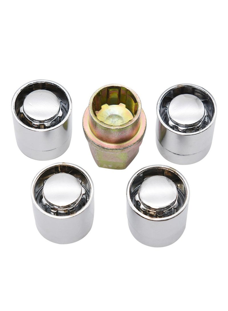 Generic Car wheel nut locks, car rim lock to protect against theft, 4 locks, 1 key  - Image 2