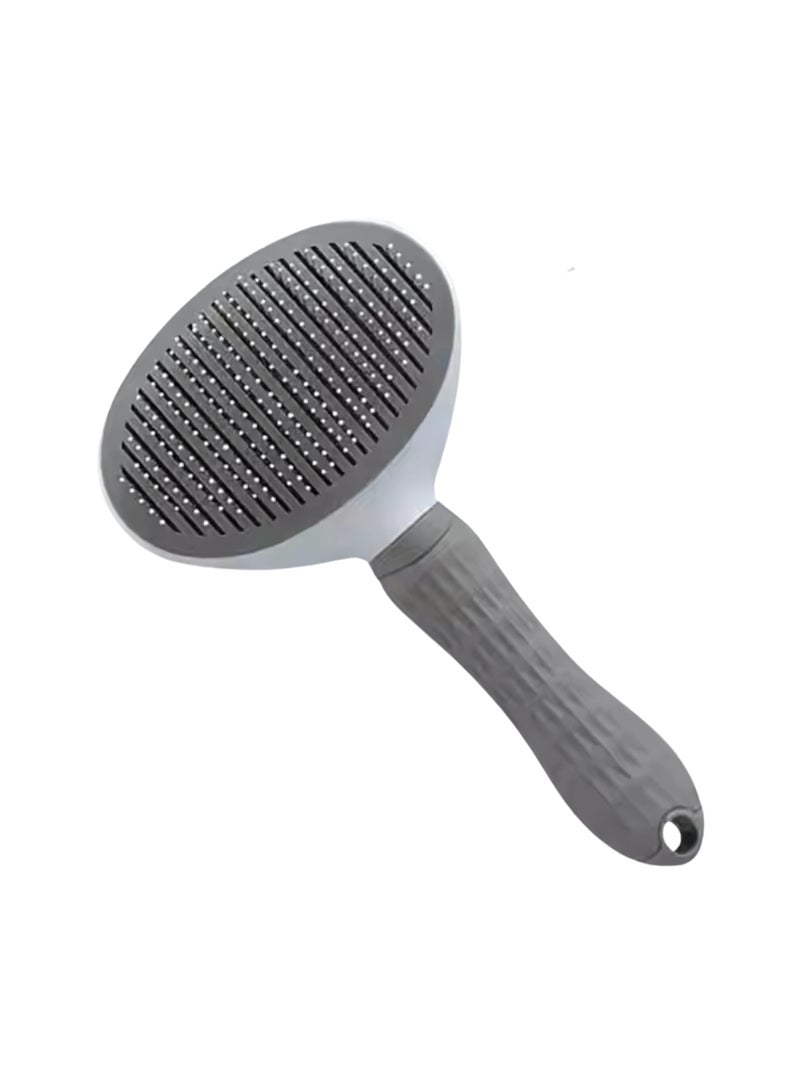 pawfect world Dog and cat hair one key remove hair comb pet massage shedding remover grooming pet hair brush  - Image 1