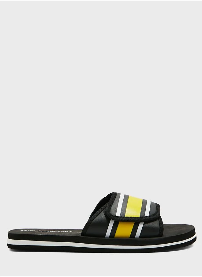 BRAVE SOUL Mateo Velcro Slides