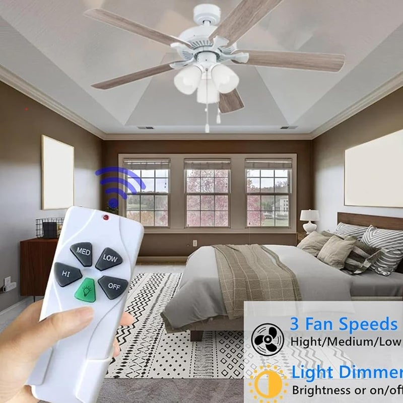 Ceiling Fan Remote Replacement for 2AAZPFAN53T L3HFANIIT 1IT KUJCE9103 EO8BT CHQ7030T UC7030T Accessories - Image 3