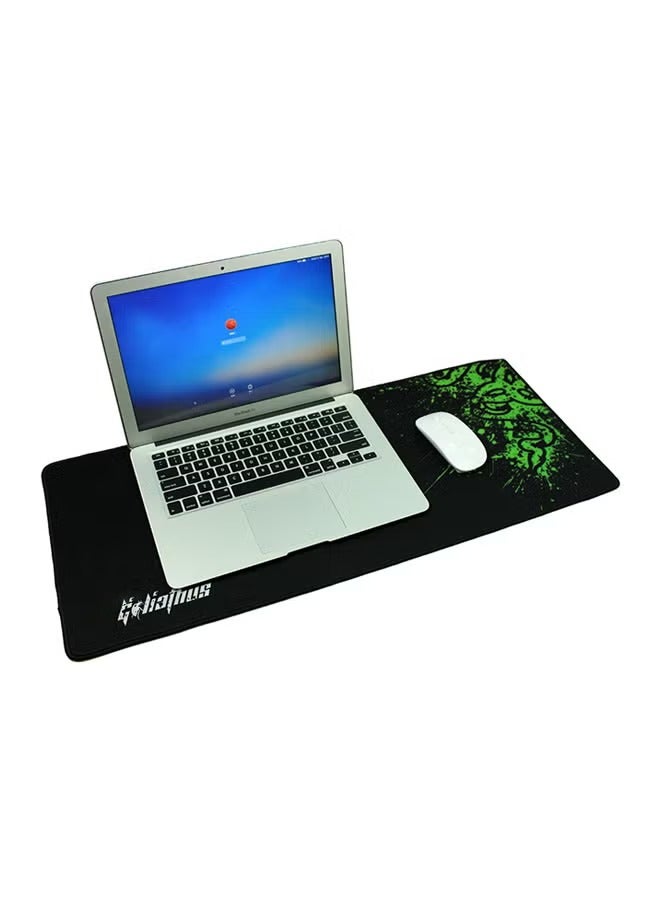 روك بو ألعاب ماوس باد قفل حافة ماوس مات سرعة الإصدار الأسود / الأخضر - Image 2