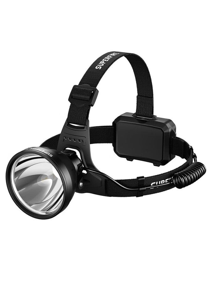 Supfire Rt71-a High Brightness Headlamp Sensor Head-worn Lighting Yellow Light Outdoor Mining Long Battery Life - Image 3