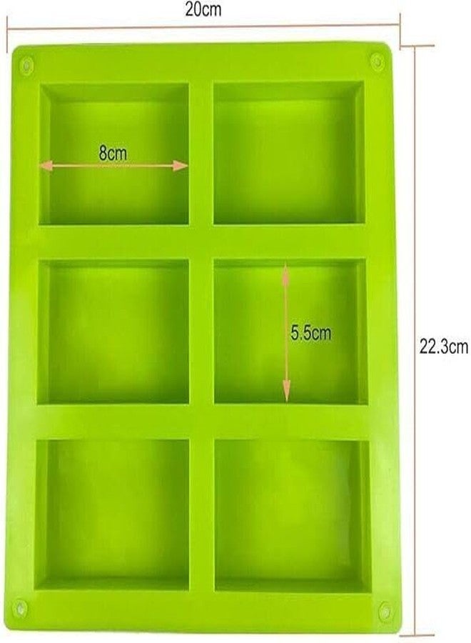 KITCHOOK Silicone Chocolate Mould 6 (Pack of 1) AJ 014 - Image 3