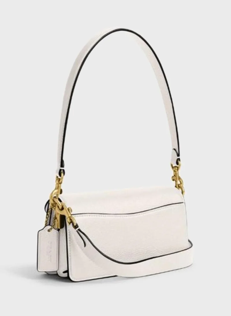 COACH Tabby Shoulder Bag 20 in Polished Pebble Leather
