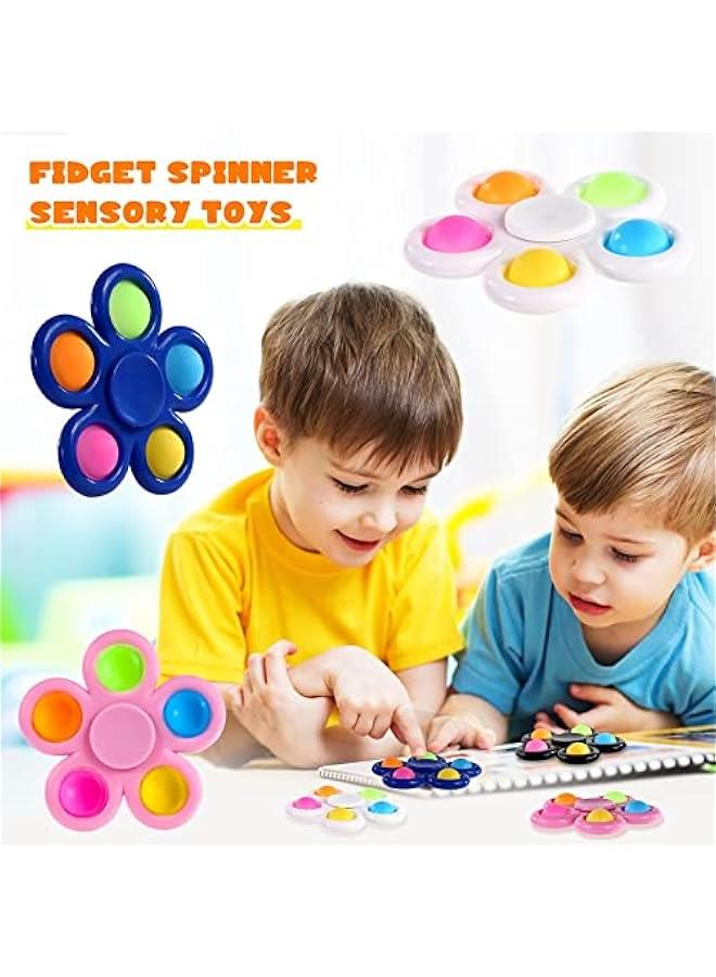 10 Pack Party Favors for Kids 4 8 12, Fidget Spinners Birthday Return Gift, Fidget Toys Bulk, Classroom Treasure Box Prize Boys Girls - Image 4