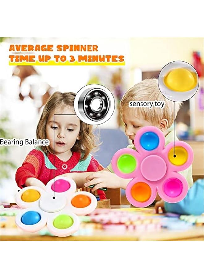 10 Pack Party Favors for Kids 4 8 12, Fidget Spinners Birthday Return Gift, Fidget Toys Bulk, Classroom Treasure Box Prize Boys Girls - Image 5