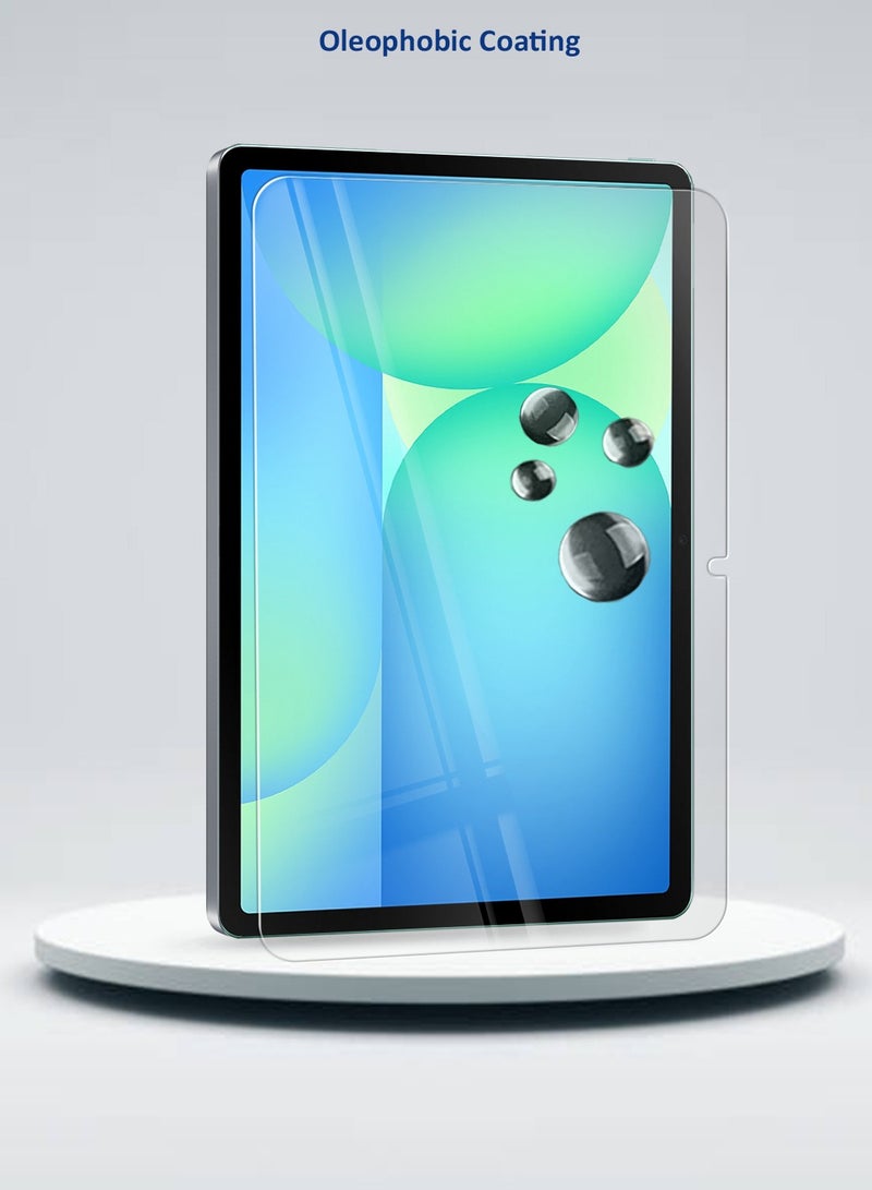 دبليو تيك سامسونج جالاكسي تاب S10 FE 10.9 5G 2025 (10.9 بوصة) واقي شاشة زجاجي 9H Ultra HD (TSG9CN) - شفاف - Image 5